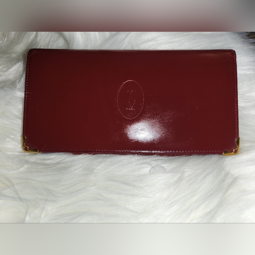 Cartier Bifold Wallet Authentic (1-3-A75)